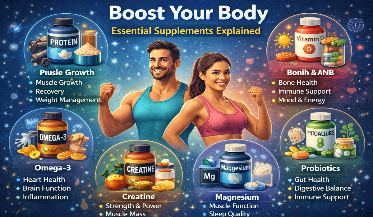 Boost Your Body: Essential Supplements Explained