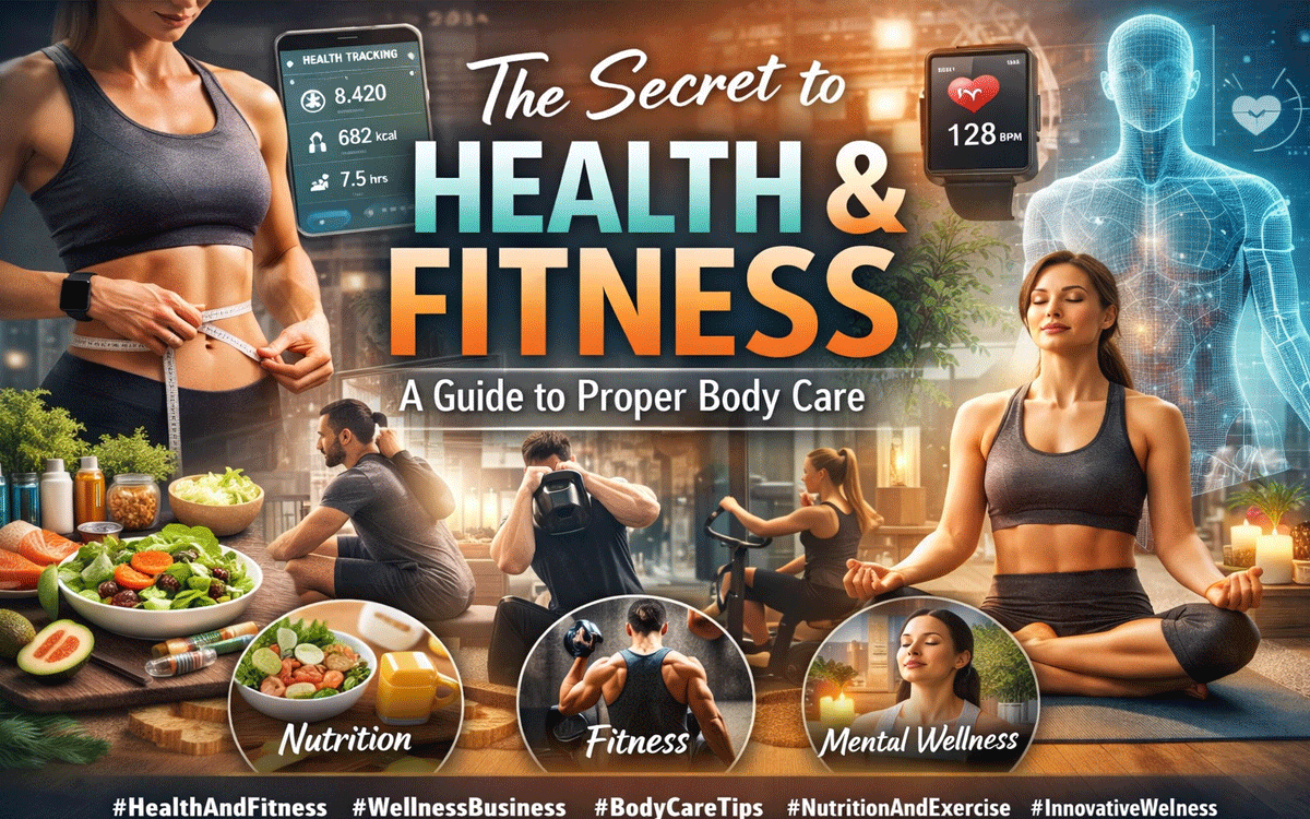 The Secret to Health and Fitness: A Guide to Proper Body Care
