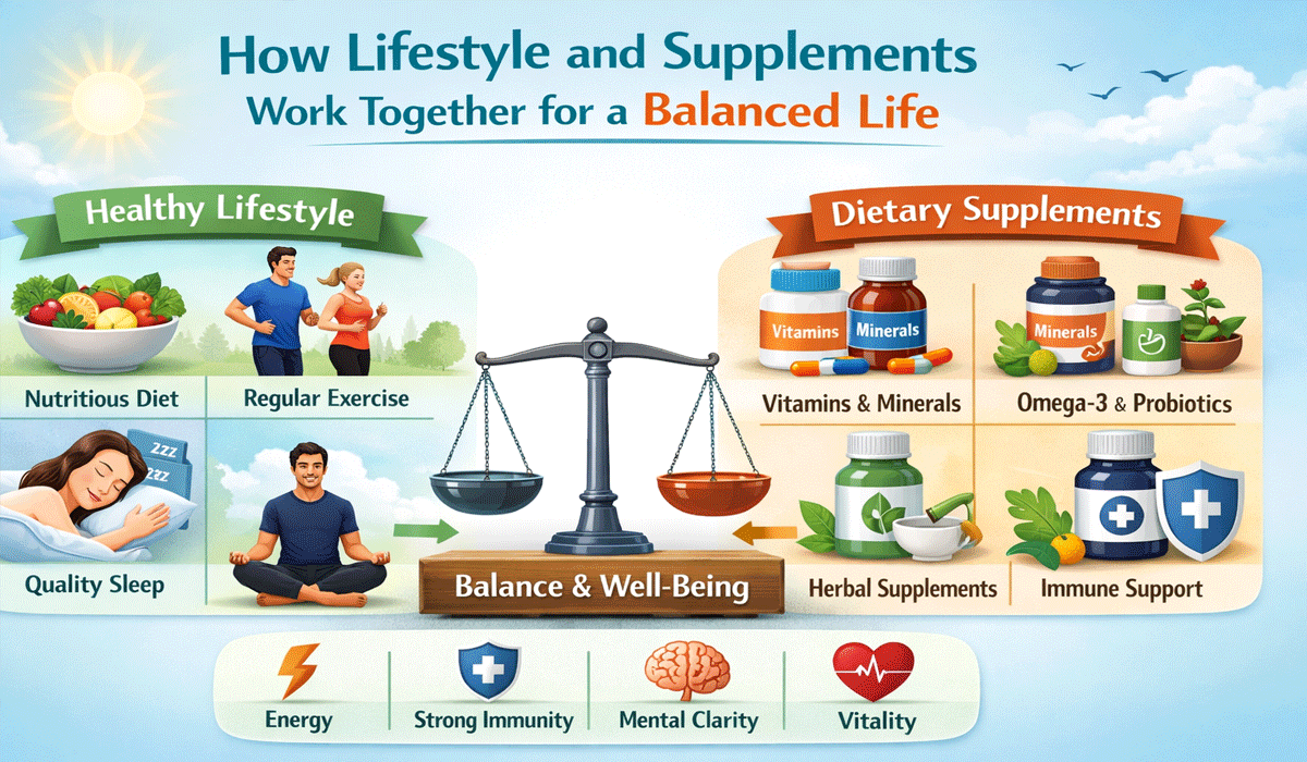 How Lifestyle and Supplements Work Together for a Balanced Life